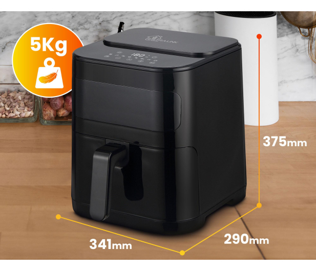 ExtraLink Frytkownica beztłuszczowa 5.2L  Home SJ-520 - 1373003 - zdjęcie 3
